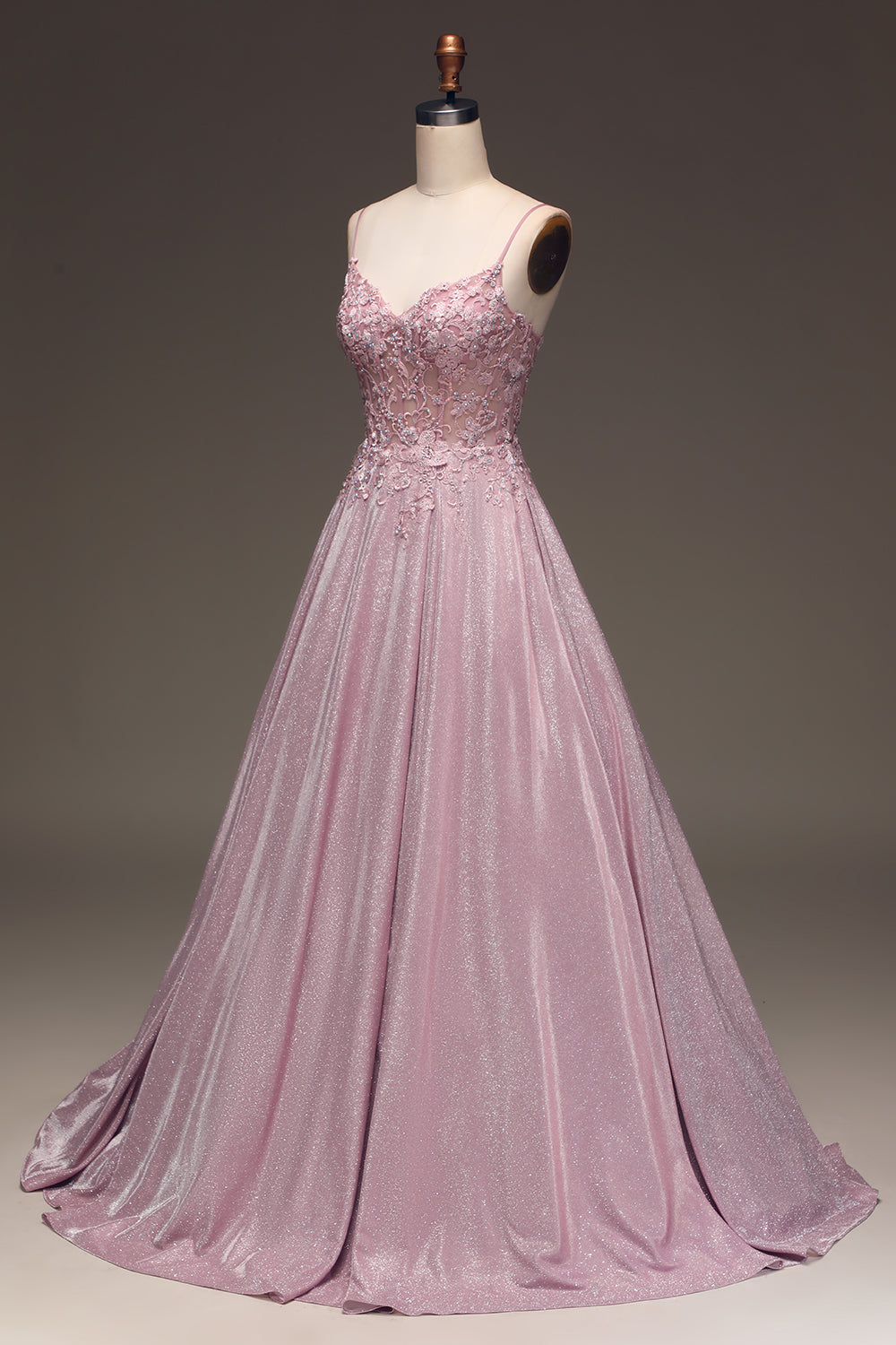 Lily | Women's Elegant Maxi Wedding Guest Dress with Spaghetti Straps