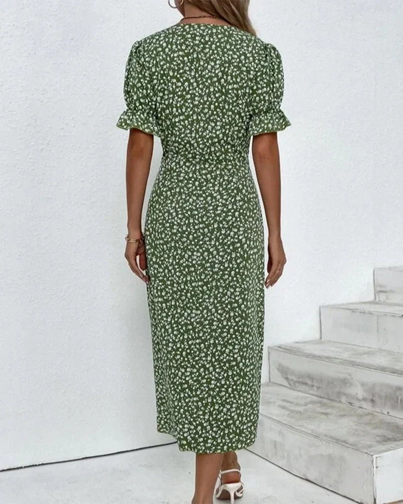 Raina | Women’s Summer Floral Wrap Dress