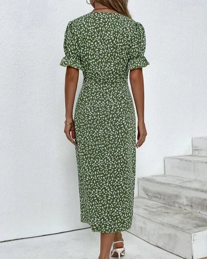 Raina | Women’s Summer Floral Wrap Dress
