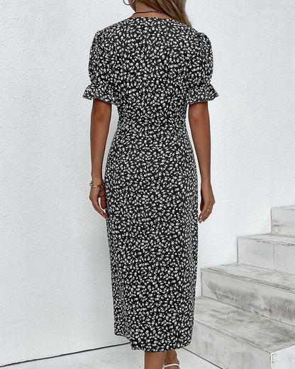 Raina | Women’s Summer Floral Wrap Dress