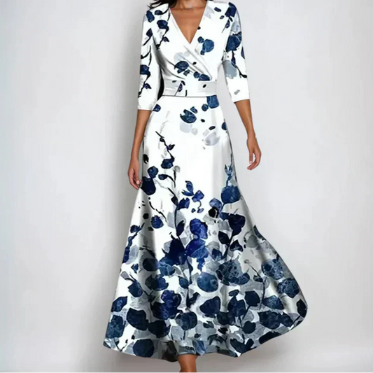 Emilia | Women's Elegant Floral Wedding Guest Dress