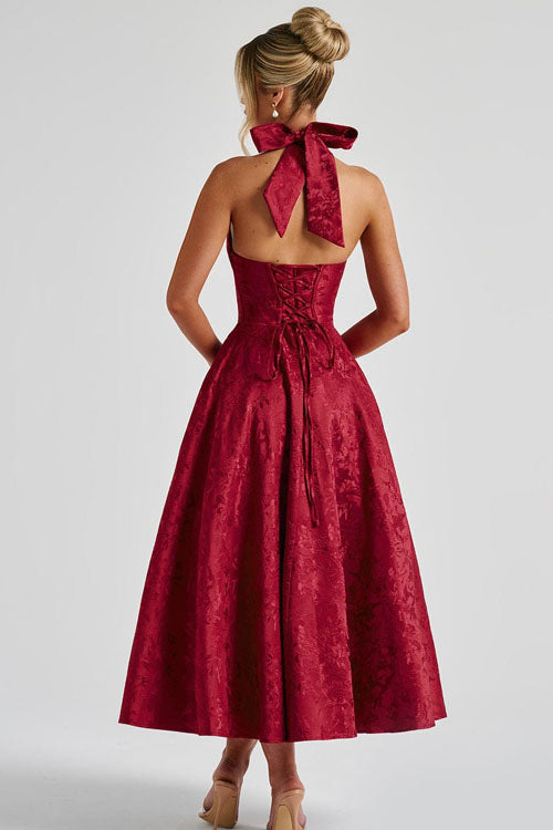 Maren | Women's Elegant A-Line Wedding Guest Dress