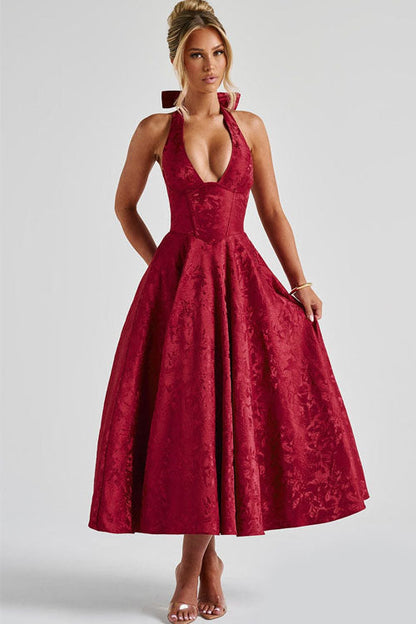 Maren | Women's Elegant A-Line Wedding Guest Dress