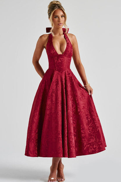 Maren | Women's Elegant A-Line Wedding Guest Dress