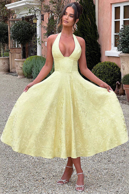 Maren | Women's Elegant A-Line Wedding Guest Dress