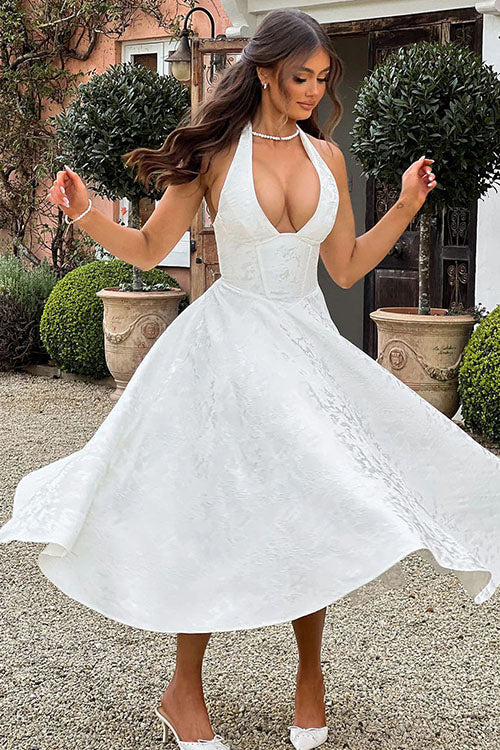 Maren | Women's Elegant A-Line Wedding Guest Dress