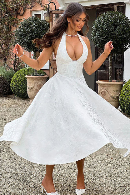 Maren | Women's Elegant A-Line Wedding Guest Dress