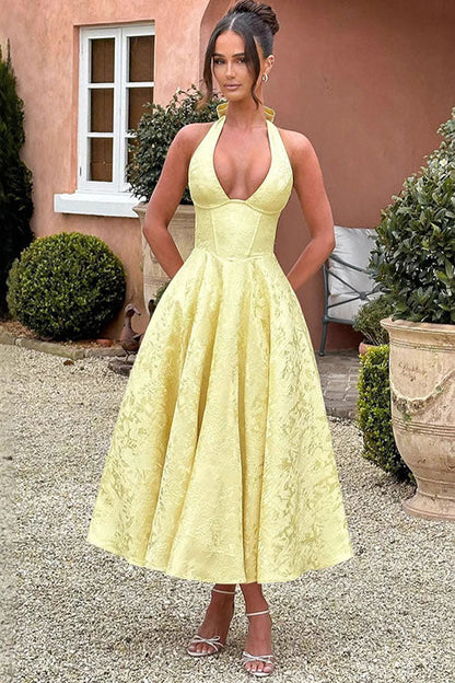 Maren | Women's Elegant A-Line Wedding Guest Dress