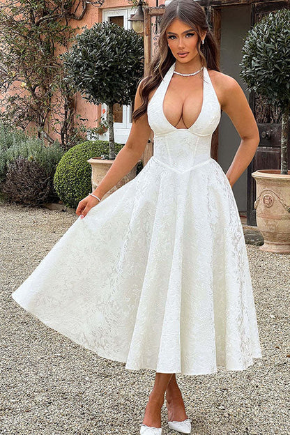 Maren | Women's Elegant A-Line Wedding Guest Dress
