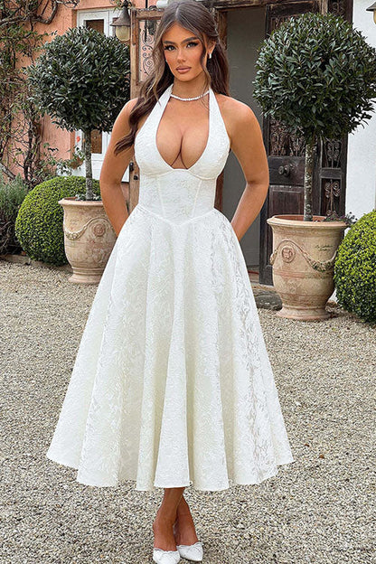 Maren | Women's Elegant A-Line Wedding Guest Dress