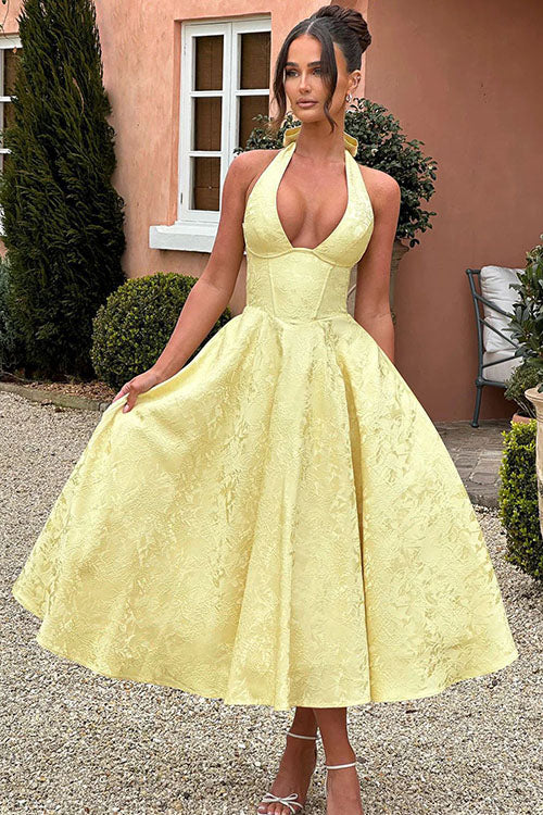 Maren | Women's Elegant A-Line Wedding Guest Dress
