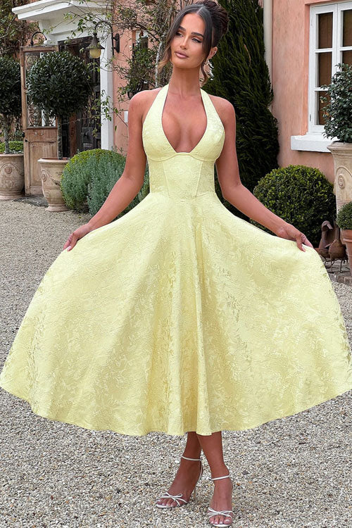 Maren | Women's Elegant A-Line Wedding Guest Dress