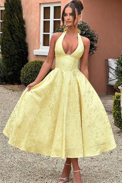 Maren | Women's Elegant A-Line Wedding Guest Dress