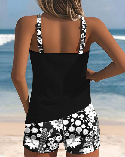 Melanie | Women's Floral Two-Piece Swimsuit