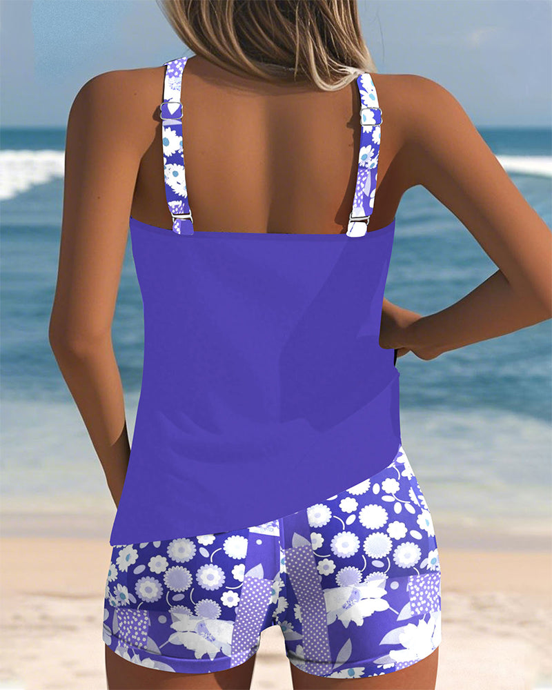 Melanie | Women's Floral Two-Piece Swimsuit