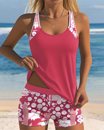 Melanie | Women's Floral Two-Piece Swimsuit