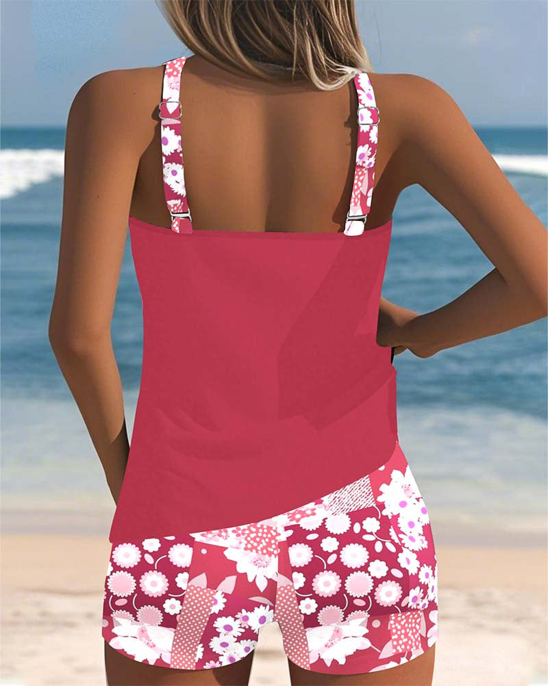 Melanie | Women's Floral Two-Piece Swimsuit
