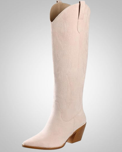 Anika | Women's Casual Knee High Western Cowboy Boots