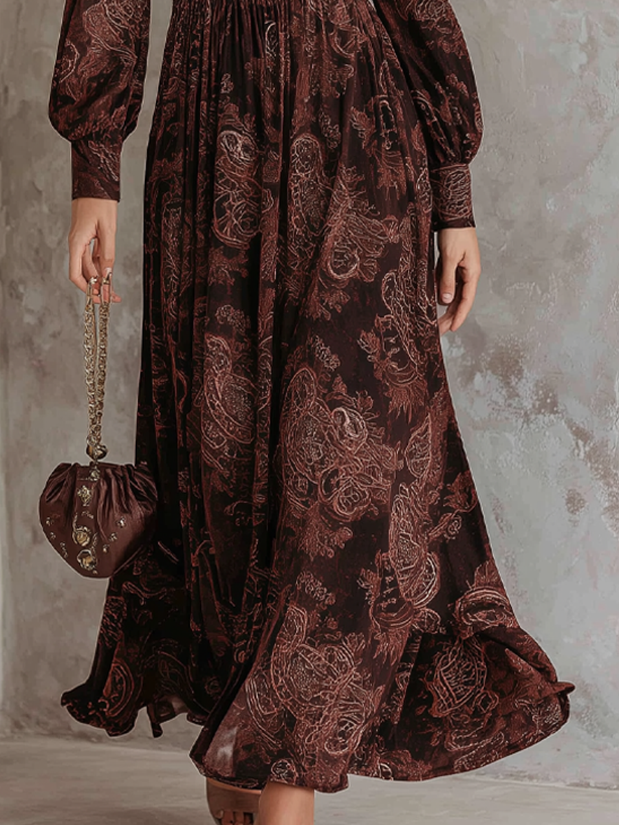 Brielle | Women's Elegant Longsleeve Maxi Dress