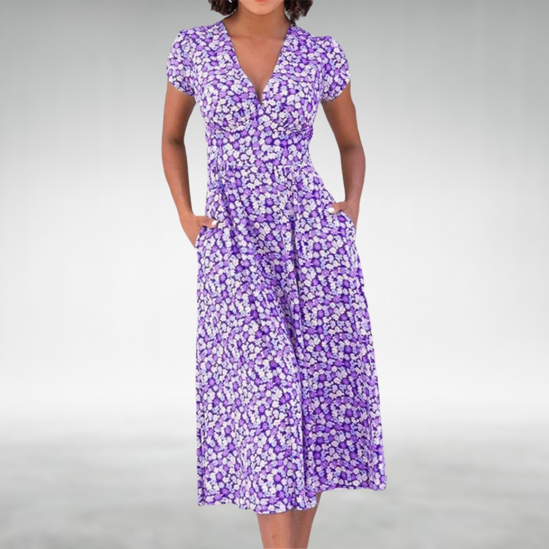 Joan | Women's Elegant Casual Summer Midi Dress