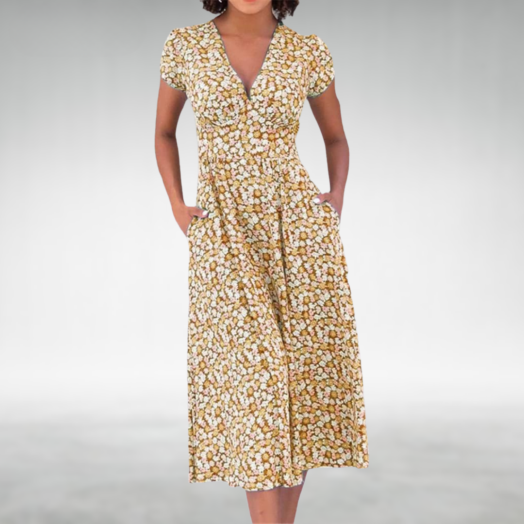 Joan | Women's Elegant Casual Summer Midi Dress