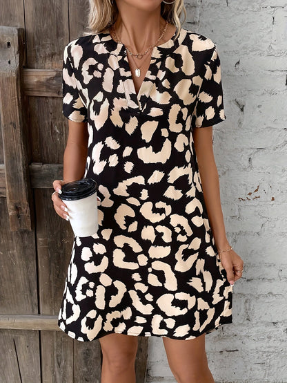 Naila | Women's Casual Printed Midi Dress