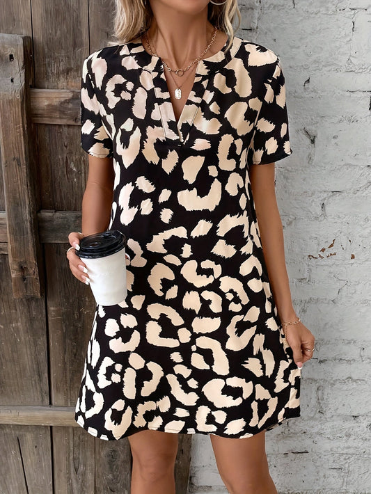 Naila | Women's Casual Printed Midi Dress