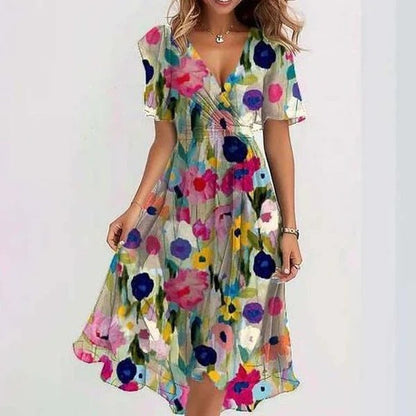 Connie | Women's Elegant Summer Midi Dress