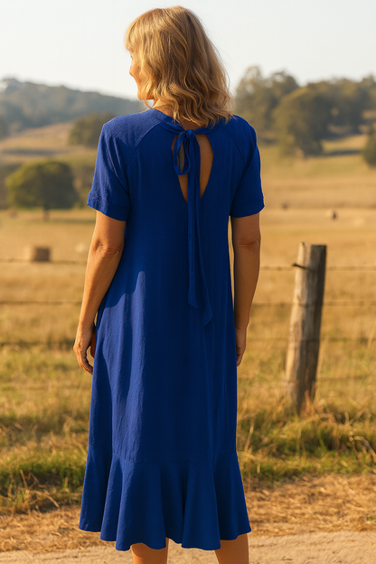 Marina | Women's Summer Boho Midi Dress