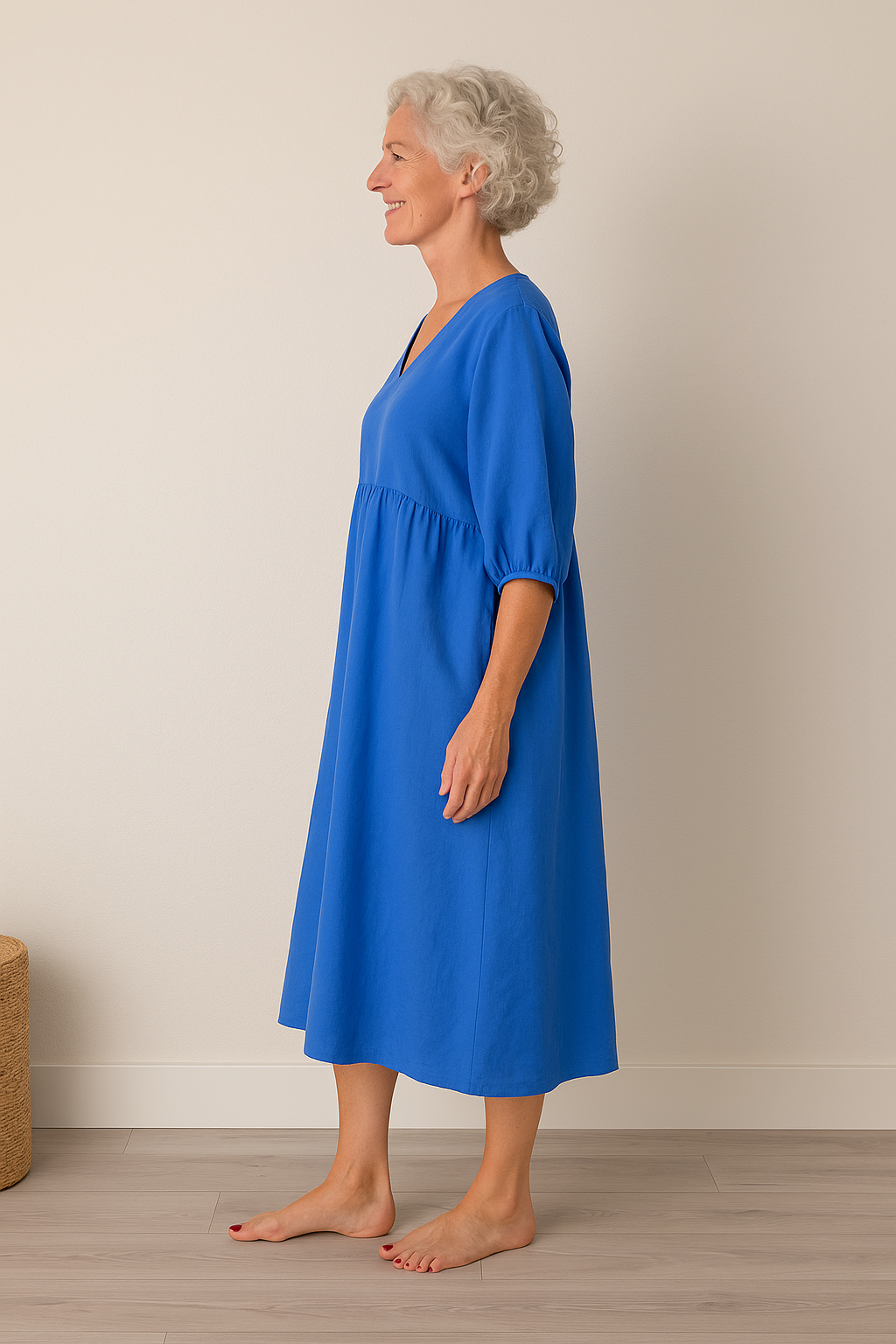 Chena | Women's Casual Shortsleeve V-Neck Dress