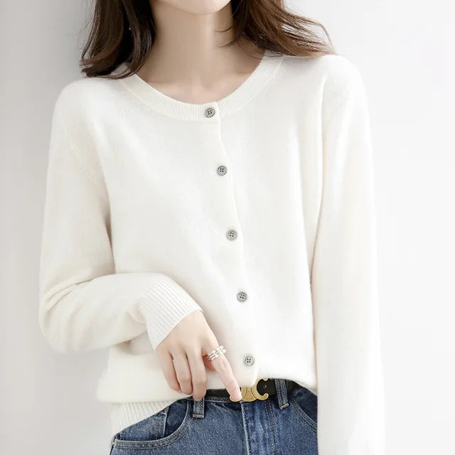 Delilah | Women’s Elegant Button Front Cardigan