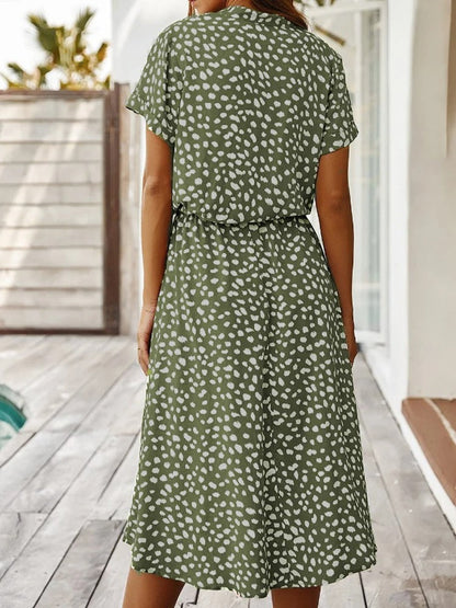 Emerie | Women's Casual Printed Shirt Dress