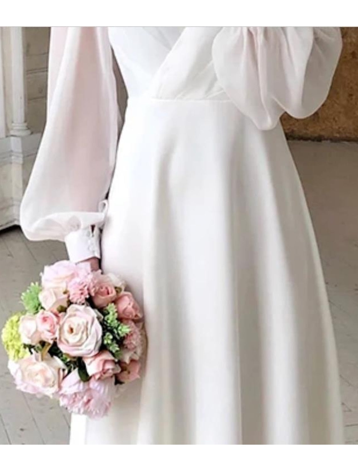 Brianna | Women’s V-Neck Wedding Guest Maxi Dress