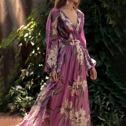 Ania | Women's Breezy Printed Maxi Dress
