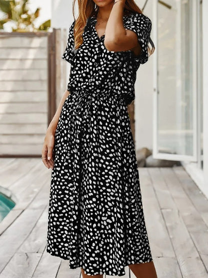 Emerie | Women's Casual Printed Shirt Dress