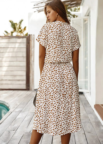 Emerie | Women's Casual Printed Shirt Dress
