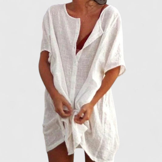 Teresa | Women’s Summer Casual Tunic Midi Dress