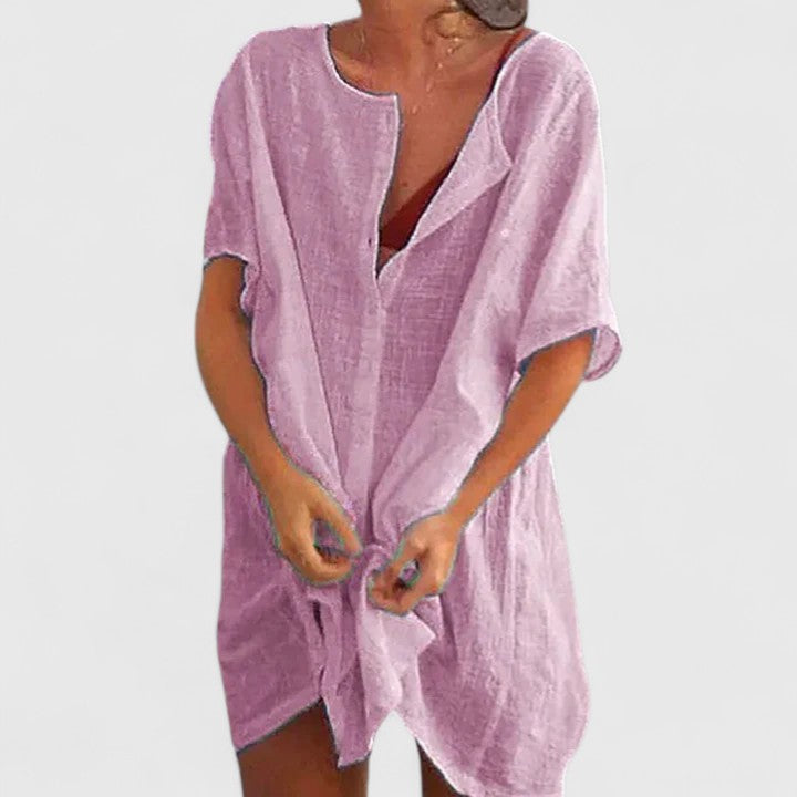Teresa | Women’s Summer Casual Tunic Midi Dress
