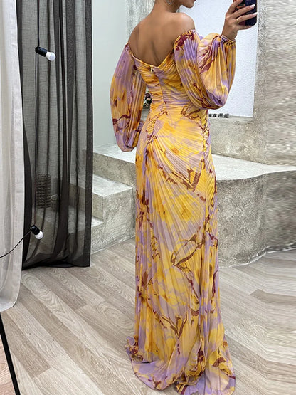 Kayla | Women's Elegant Floral Wedding Guest Dress