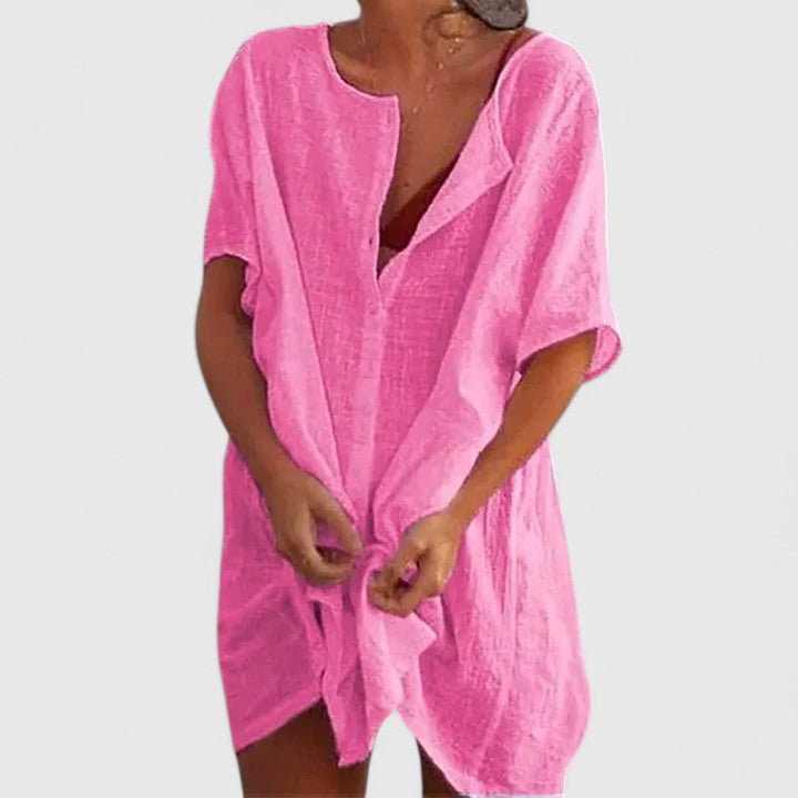 Teresa | Women’s Summer Casual Tunic Midi Dress