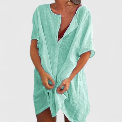 Teresa | Women’s Summer Casual Tunic Midi Dress