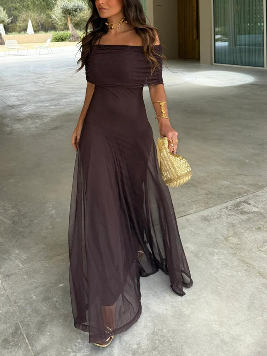 Erica | Women's Summer Maxi Strapless Dress