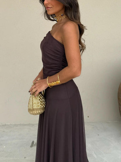 Erica | Women's Summer Maxi Strapless Dress