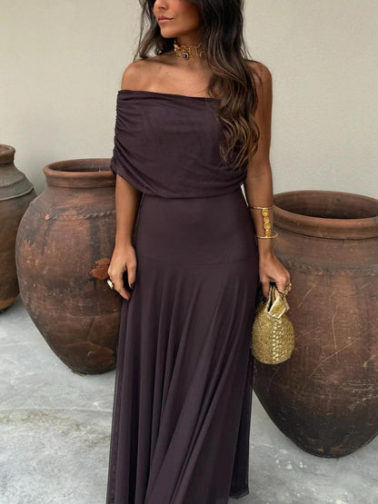 Erica | Women's Summer Maxi Strapless Dress