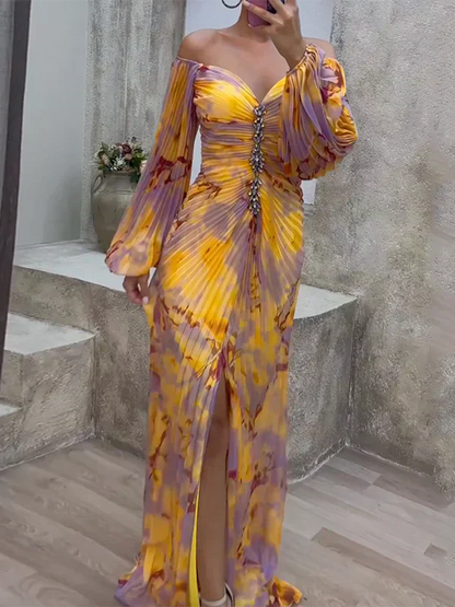 Kayla | Women's Elegant Floral Wedding Guest Dress
