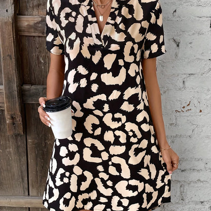 Naila | Women's Casual Printed Midi Dress