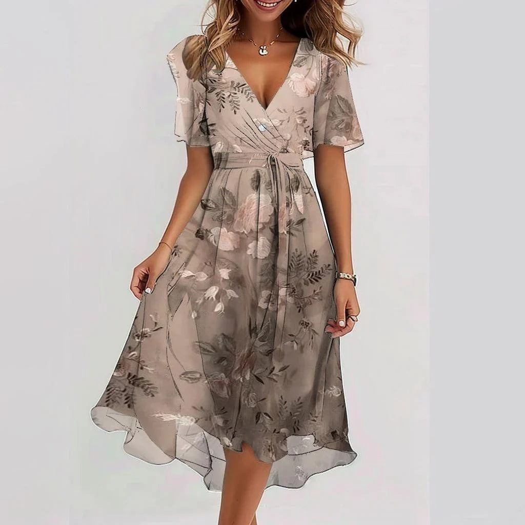 Connie | Women's Elegant Summer Midi Dress
