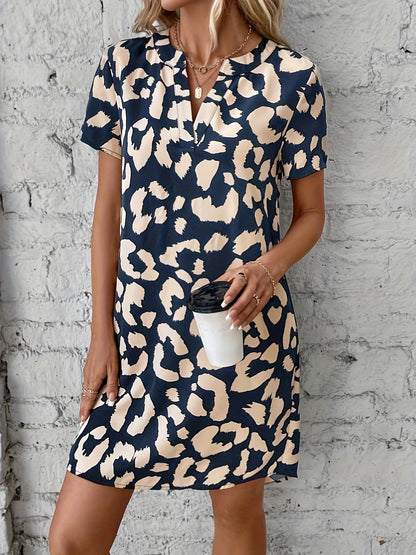 Naila | Women's Casual Printed Midi Dress