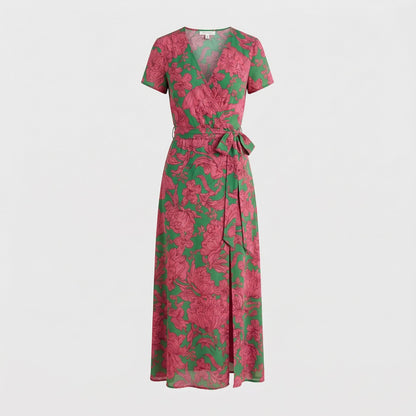 Opal | Women's Elegant Wrapped Summer Dress