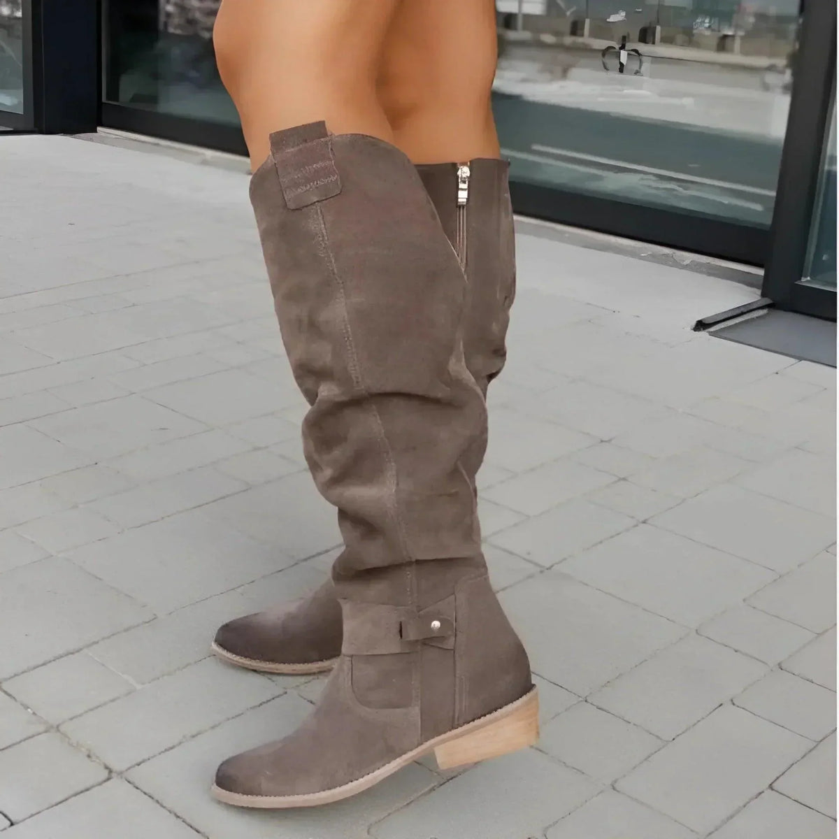 Kiara | Women's Elegant Knee High Cowboy Boots